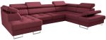 Γωνιακός καναπές Gelito Max II-Kokkino-Δεξιά