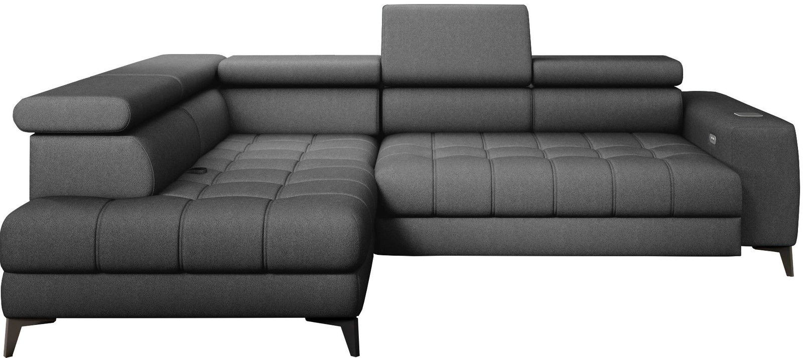 Γωνιακός καναπές Baggy-Gkri-Αριστερή - Image 1