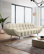 Καναπές Dolphin τριθέσιος-Ekrou - Image 2