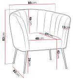 Πολυθρόνα Giliali-Gkri - Image 3