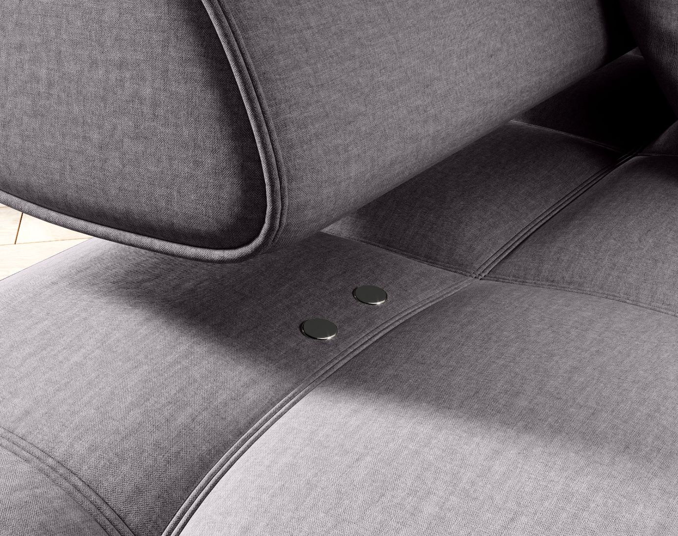 Γωνιακός καναπές Solido XL-Gkri-Δεξιά - Image 5