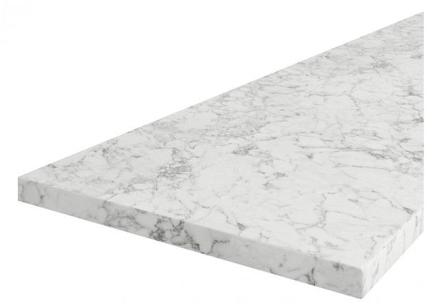 image_737822_marmur_carara_1_1_2 Πάγκος νησίδας Tulsa Plus-Leuko Marmaro-Μήκος: 200 εκ. - Image 1