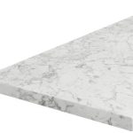 Πάγκος νησίδας Tulsa Plus-Leuko Marmaro-Μήκος: 180 εκ.