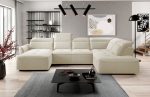 Γωνιακός καναπές Morello XL-Ekrou-Δεξιά - Image 2