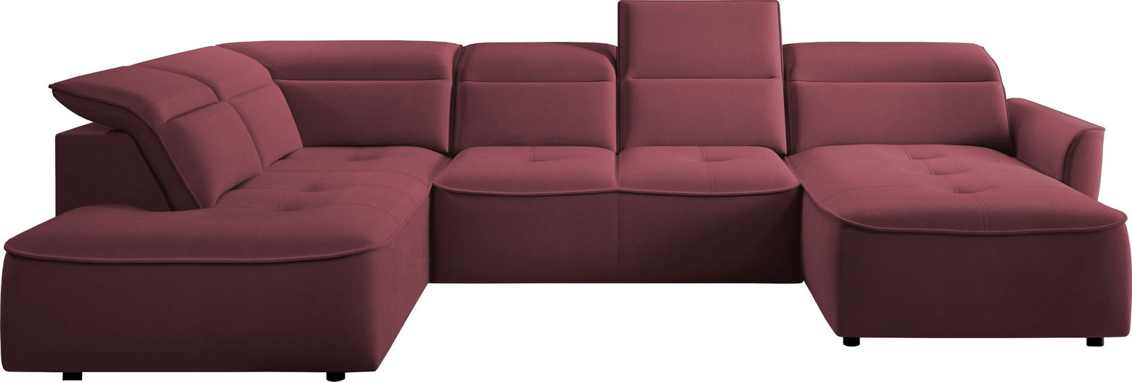 image_739430_murillo_xl_gavin_204_left_1 Γωνιακός καναπές Morello XL-Magenta-Αριστερή - Image 1