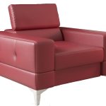 Πολυθρόνα Vini LTHR-Kokkino