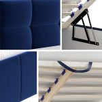 Κρεβάτι Genua-Mple Skouro-160 x 200 εκ. - Image 5