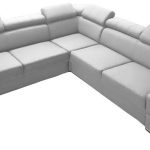 Γωνιακός καναπές Fred Eco LTHR-Leuko-Δεξιά