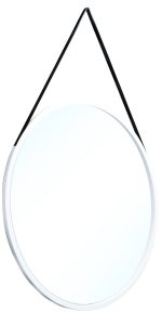 Καθρέπτης Grace II-Leuko-Διάμετρος 80εκ