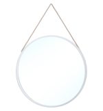 Καθρέπτης Grace III-Leuko-Διάμετρος 80εκ