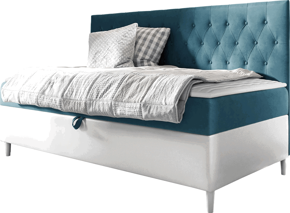 image_745072_09_1_1 Καναπές κρεβάτι Junior Filip II-Petrol-Μήκος: 100 εκ. - Image 1