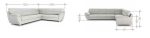 Γωνιακός καναπές Amiral max-Δεξιά-Gkri - Image 2