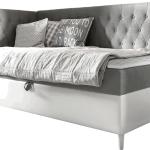 Καναπές κρεβάτι Junior Filip III-Gkri-Μήκος: 100 εκ.-Aristera