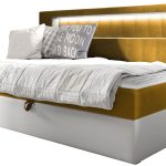 Καναπές κρεβάτι Junior Gold II-Portokali-100 x 200