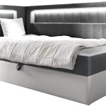 Καναπές κρεβάτι Junior Gold III-Gkri-100 x 200-Aristera