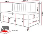 Καναπές κρεβάτι Junior Maja II-Ladi-100 x 200 - Image 3