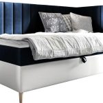 Καναπές κρεβάτι Junior Maja III-Mple-100 x 200-Deksia