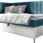 Καναπές κρεβάτι Junior Maja III-Petrol-100 x 200-Aristera