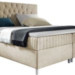 Επενδυμένο κρεβάτι Prowansja-Mpez-180 x 200