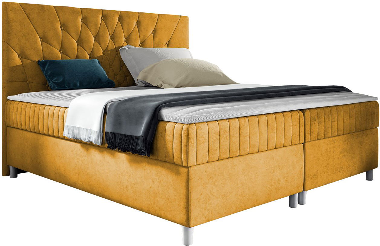 image_747029_prowansja-no_bg__9__2 Επενδυμένο κρεβάτι Prowansja-Moustardi-180 x 200 - Image 1