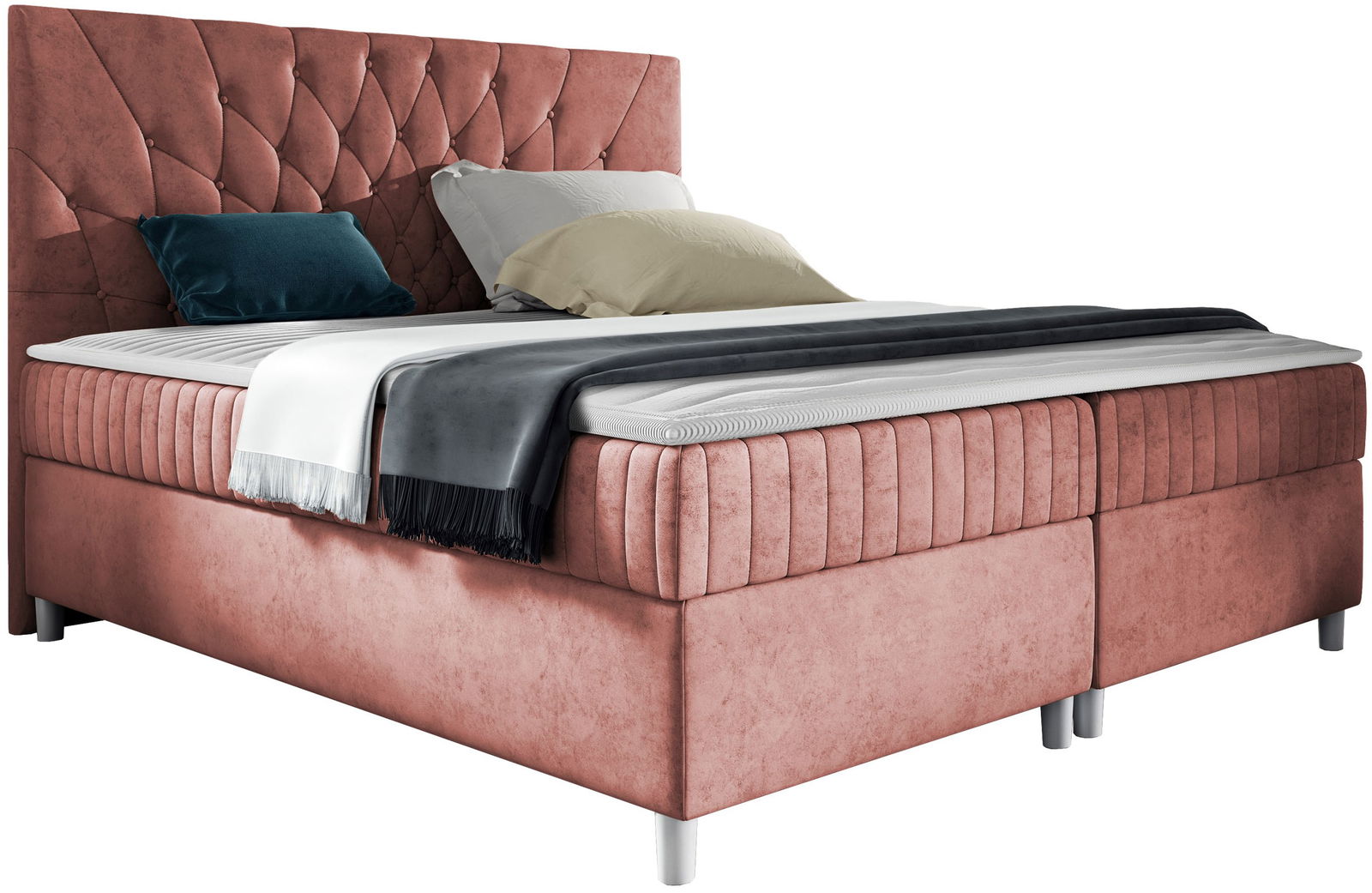 image_747084_087g7v75_1 Επενδυμένο κρεβάτι Prowansja-Sapio milo-160 x 200 - Image 1