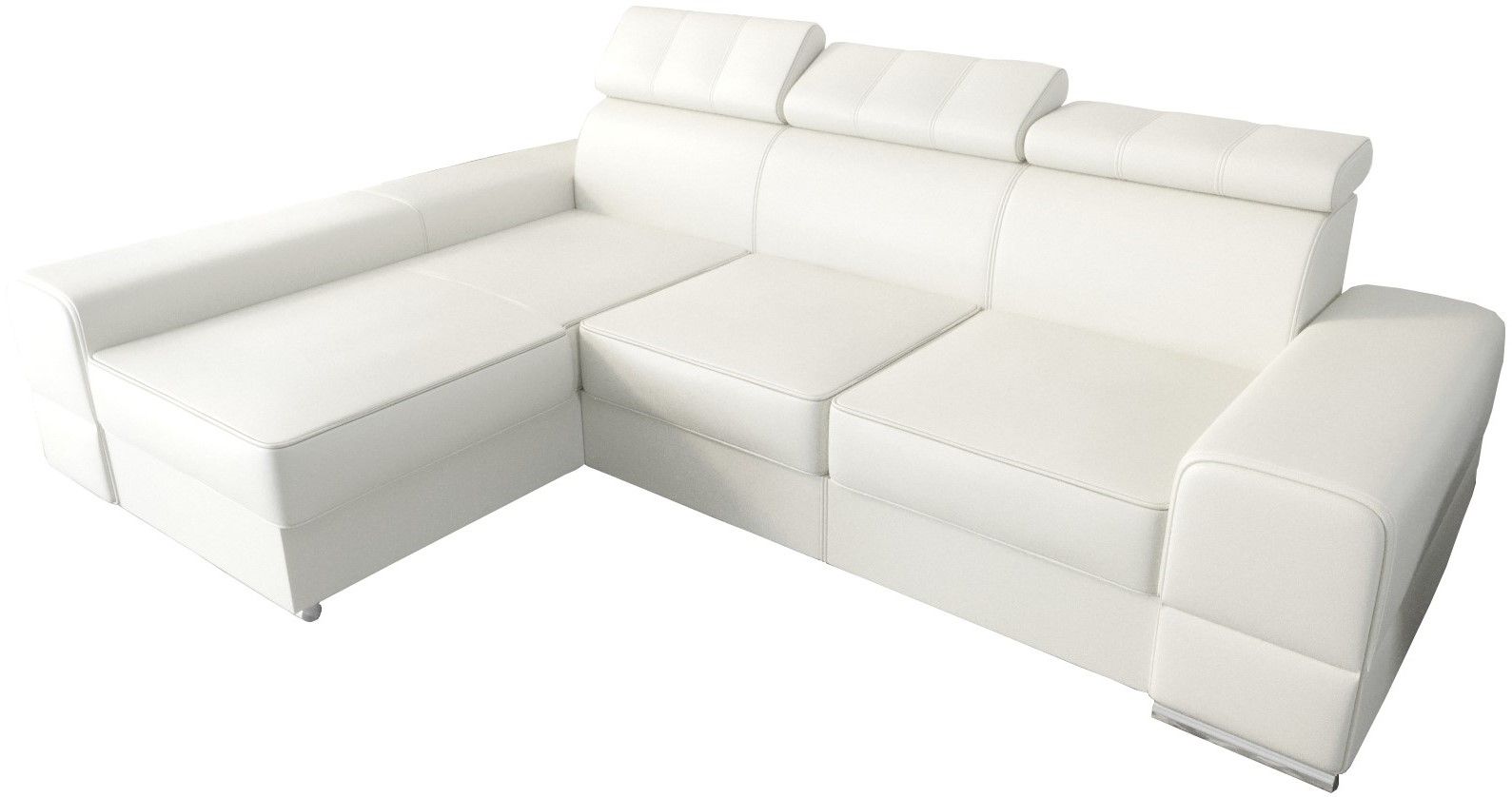 image_747209_no_bag_aristera_1 Γωνιακός Καναπές Dren Eco LTHR -Leuko-Αριστερή - Image 1