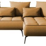 Γωνιακός καναπές Solido Mini-Moustardi-Δεξιά