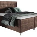 Επενδυμένο κρεβάτι Snake-Kafe-180 x 200