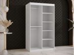 Ντουλάπα συρόμενη 100 Riflo Slim 1-Leuko - Image 2