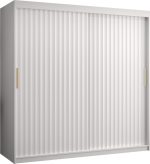 Ντουλάπα συρόμενη 180 Riflo Wave 1-Leuko