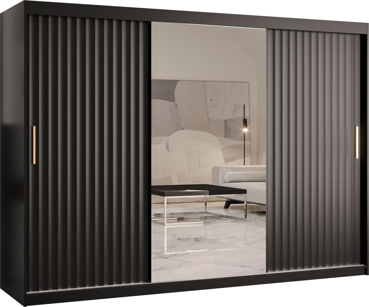 image_751848_ri_szafa_2_250_nobg_2__1_1 Ντουλάπα συρόμενη 250 Riflo Wave 2-Mauro - Image 1