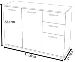 Μπουφές Senna-Leuko - Drus - Image 3