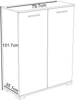 Ντουλάπι αποθήκευσης Senna-Leuko - Image 2