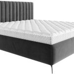 Επενδυμένο κρεβάτι Morris-140 x 200-Gkri Skouro