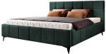Επενδυμένο κρεβάτι Campel-Prasino-180 x 200