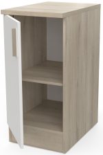 Επιδαπέδιο ντουλάπι Poppy 40-Fusiko-Leuko