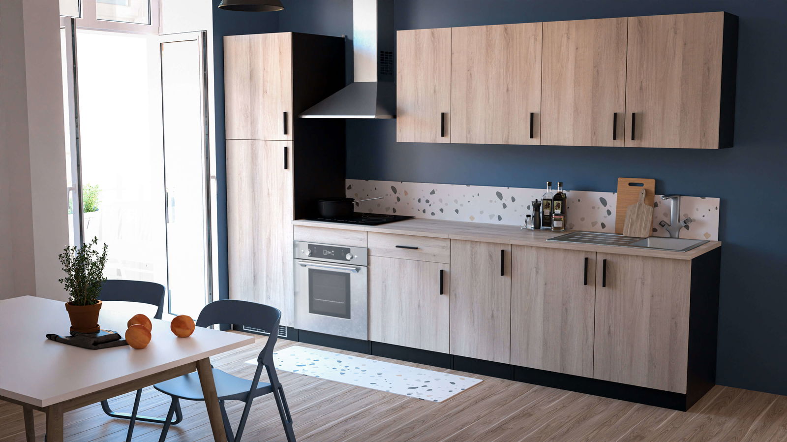 Επιδαπέδιο ντουλάπι Poppy 40-Mauro - Fusiko - Image 4