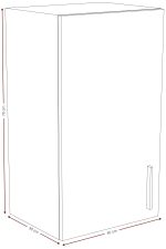 Κρεμαστό ντουλάπι Poppy 40-Mauro - Fusiko - Image 3