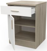 Επιδαπέδιο ντουλάπι Poppy 60-Fusiko-Leuko