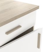 Επιδαπέδιο ντουλάπι Poppy 60-Fusiko-Leuko - Image 3