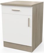 Επιδαπέδιο ντουλάπι Poppy 60-Fusiko-Leuko - Image 5