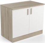 Επιδαπέδιο ντουλάπι Poppy 100-Fusiko-Leuko