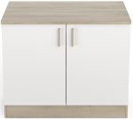 Επιδαπέδιο ντουλάπι Poppy 100-Fusiko-Leuko - Image 5