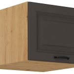 Κρεμαστό ντουλάπι Yvette 50 NAGU-36 1F-Grafitis