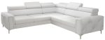 Γωνιακός καναπές Almeria I LTHR -Leuko-Δεξιά