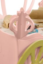 Κρεβάτι παιδικό Princess Cariage-Roz - Image 3