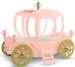 Κρεβάτι παιδικό Princess Cariage-Roz - Image 5