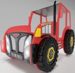 Κρεβάτι παιδικό Tractor-Kokkino - Image 4