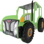 Κρεβάτι παιδικό Tractor-Prasino