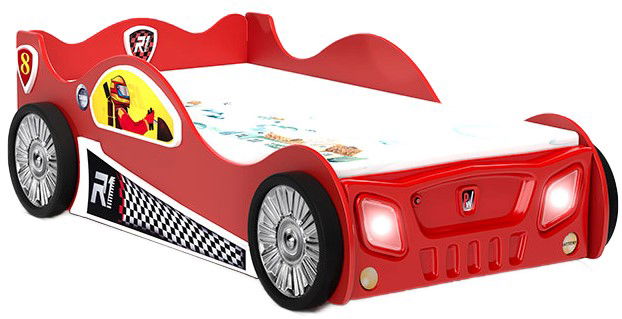 image_759185_monza_red_packshot_04_1 Κρεβάτι παιδικό Monza-Kokkino - Image 1
